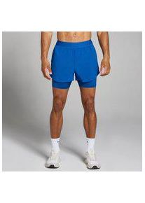 MP Herren TeMPo 2-in-1-Shorts &mdash; Echtblau - XS