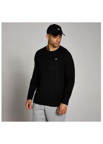 MP Herren Rest Day Langarmshirt &mdash; Schwarz - XXS