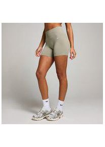 Myprotein MP Damen Nahtlose Unsichtbar-Scrunch-Shorts &ndash; Dunkles Salbeigr&uuml;n - XL