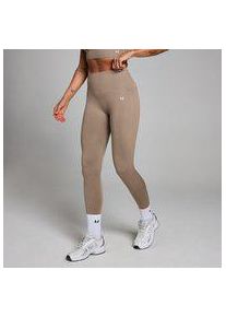 MP Damen Shape Nahtlose Leggings &ndash; Helles Graubraun - XL