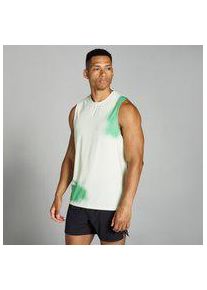 MP Herren Velocity Netz-Tanktop mit Aufdruck &ndash; Wei&szlig; - XS