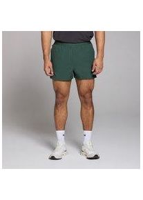 MP Herren TeMPo Graphic Shorts, 8 cm &ndash; Dunkelgr&uuml;n - XS
