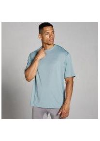 MP Herren TeMPo Oversize-Netz-Trainings-T-Shirt &ndash; Blei - M