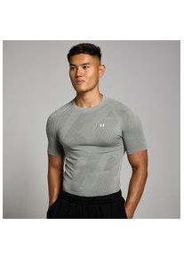 Myprotein MP Herren Tempo nahtloses T-Shirt mit Grafikelement &ndash; Storm - XL