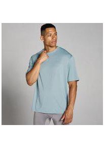 MP Herren TeMPo Oversize-Netz-Trainings-T-Shirt &ndash; Blei - S