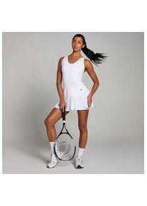 MP Damen TeMPo Plissee-Tenniskleid &ndash; Wei&szlig; - XS