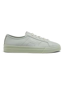 Santoni Low-Top Sneaker - Men's leather sneaker - Gr. UK_11 - in Wei&szlig; - f&uuml;r Damen