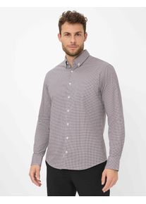 Brax Herren Hemd Style DANIEL peanut, braun, Gr. L