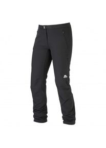 Softshellhose Mountain Equipment Chamois Pant Damen (Gr 34 - Long |schwarz/grau)