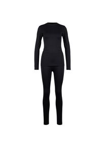 Heber Peak EvergreenHe Seamless Underwear Set Kunstfaserunterwäsche Damen (Gr L/XL |schwarz)