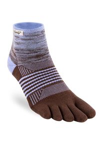 Laufsocken injinji Trail Midweight Mini Crew Damen (Gr XS/S |braun)