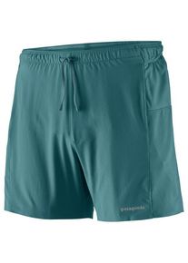 Patagonia Strider Pro Shorts 5'' Laufshorts Herren Trailrunning (Gr XS |türkis)