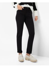 Brax Damen Five-Pocket-Hose Style CAROLA, schwarz, Gr. 40