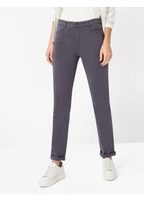 Brax Damen Five-Pocket-Hose Style CAROLA, grau, Gr. 38