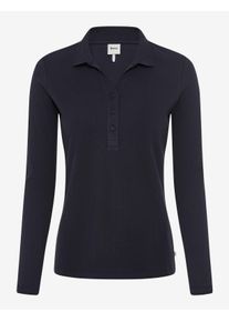 Brax Damen Polo Style CLEO L navy, dunkelblau, Gr. 44