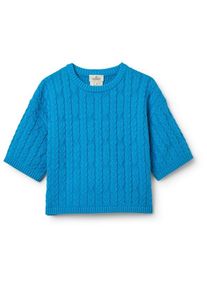 Passenger Homely S/S Knitted Jumper Pullover Damen (Gr XS |blau)