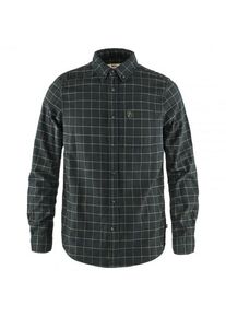 Fjällräven Fjällräven Övik Flannel Shirt Hemd Men (Größe M |schwarz/grau)