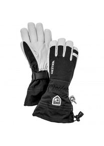 Hestra Army Leather Heli Ski 5 Finger Handschuhe (Gr 13 |schwarz/grau)
