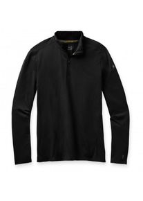 Smartwool Classic All-Season Merino Base Layer 1/4 Zip Boxed Merinounterwäsche Herren (Gr L |schwarz)