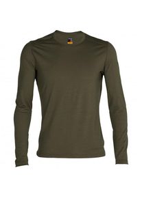 Icebreaker 200 Oasis L/S Crewe Merinounterwäsche Men (Größe XL |braun/oliv)