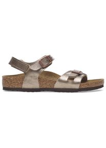 Birkenstock Rio AS Sandalen Kinder Alltag (Gr 30 - Narrow |braun)