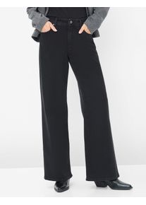 Brax Damen Five-Pocket-Hose Style MORGAN CLEAN BLACK BLACK, denim schwarz, Gr. 48