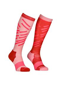 Ortovox Ski Tour Long Socks Skisocken Women (Gr 35-38 |rot/rosa)