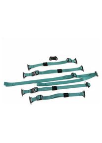 Ortlieb Compression-Straps Atrack Kompressionsgurt Reisen (Gr One Size |turquoise)