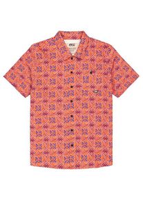 Hemd PICTURE Mataikona S/S Shirt Herren (Gr M |rot)