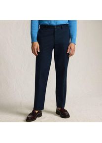 LANDS' END CLASSIC COMFORT. B&uuml;gelleichte Chinos, Lang-Gr&ouml;&szlig;e, Herren,  Blau, Baumwolle, by Lands' End