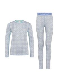 Merinounterwäsche KARI TRAA Hennie Set Kinder (Gr 12 Years |grau)