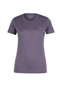 Merinoshirt Stoic Merino155 LaholmSt. Print T-Shirt Sun Damen (Gr 3XL |grau/lila)