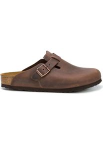 Birkenstock Slipper & Pantoletten - Boston Sliders Brown - Gr. 40 (EU) - in Braun - f&uuml;r Damen