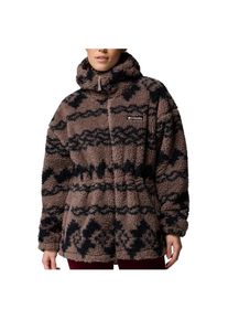 Fleecejacke Columbia Rare Escape Hooded Full Zip Damen (Gr XL |braun/schwarz)