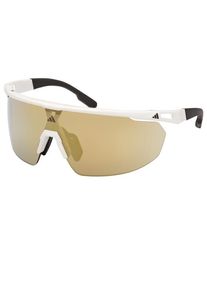 Fahrradbrille adidas Eyewear SP0095 Mirror Cat. 3 + Spare Lens Cat. 1 (beige)