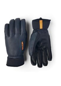 Hestra Army Leather Wool Terry 5 Finger Handschuhe (Größe 8 |blau)