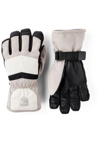 Hestra GORE-TEX Atlas 5 Finger Handschuhe Kinder Snowboard (Gr 4 |grau |wasserdicht)