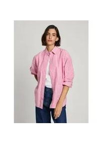Pepe Jeans f&uuml;r Damen. PL305003 Charisma rosa Hemd (M), L&auml;ssig, Baumwolle, Langarm