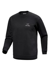 Arc'teryx Arcteryx Emblem Fleece Crew Pullover Herren (Gr L |schwarz)