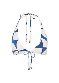 Bikini Top Seafolly Sunray Long Line Halter Bra Damen (Gr 44 |weiß)