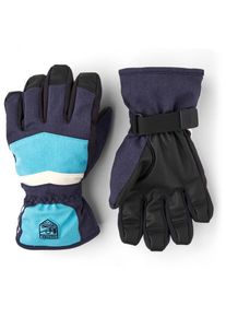 Hestra GORE-TEX Atlas 5 Finger Handschuhe Kids (Gr 4 |blau |wasserdicht)