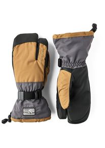 Hestra Gauntlet Senior 3 Finger Handschuhe Snowboard (Gr 10 |grau)