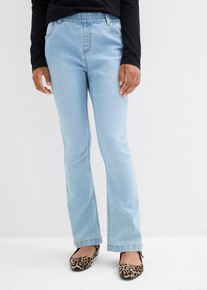 bonprix Schlupfjeans Mid Waist (2er Pack), blau, Gr.164, Bequeme Schlupfjeans f&uuml;r M&auml;dchen im praktischen 2er Pack, 82% Baumwolle