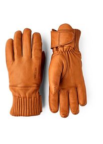 Hestra Idre Wool 5 Finger Handschuhe (Gr 6 |orange)