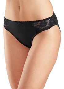 Petite Fleur sheego Große Größen Jazz-Pants Slips, schwarz, Größe 32/34 - Damen