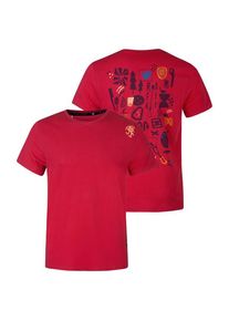 T-Shirt Rafiki Arcos Herren (Gr S |rot)