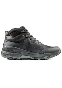 Mammut Sertig II Mid GTX Wanderschuhe Herren Wandern (Gr 43 1/3 |grau/schwarz |wasserdicht)
