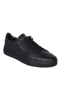 Santoni Low-Top Sneaker - Superior-Quality Leather Sneakers - Gr. 9 - in Wei&szlig; - f&uuml;r Damen