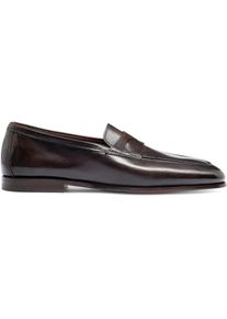 Santoni Loafer - Men's leather Carlo loafer - Gr. UK_5_5 - in Wei&szlig; - f&uuml;r Damen