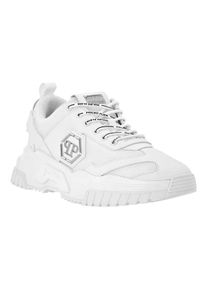 Philipp Plein Low-Top Sneaker - Sneaker Predator - Gr. 45 (EU) - in Wei&szlig; - f&uuml;r Damen